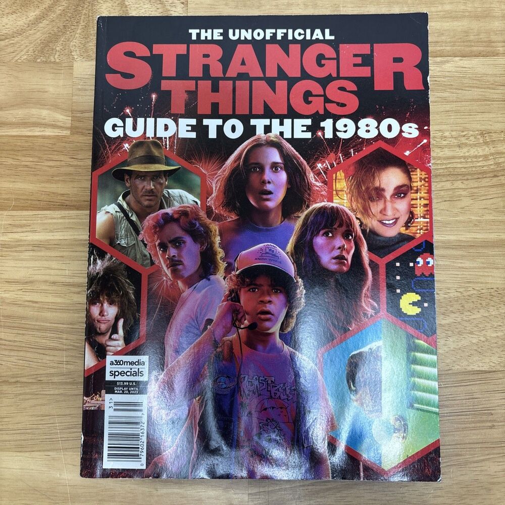 Stranger Things The Unofficial Guide To The 1980' s Magazine 2023